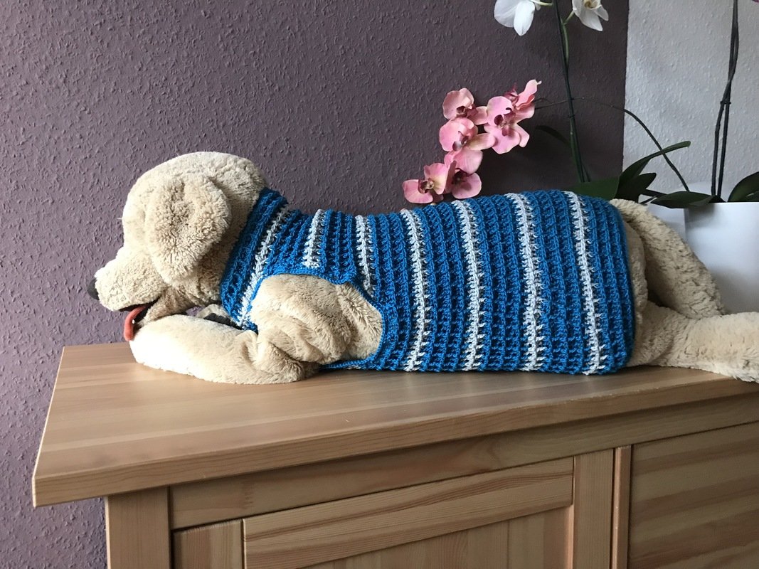 Häkelanleitung für Hundepullover - Bild 2