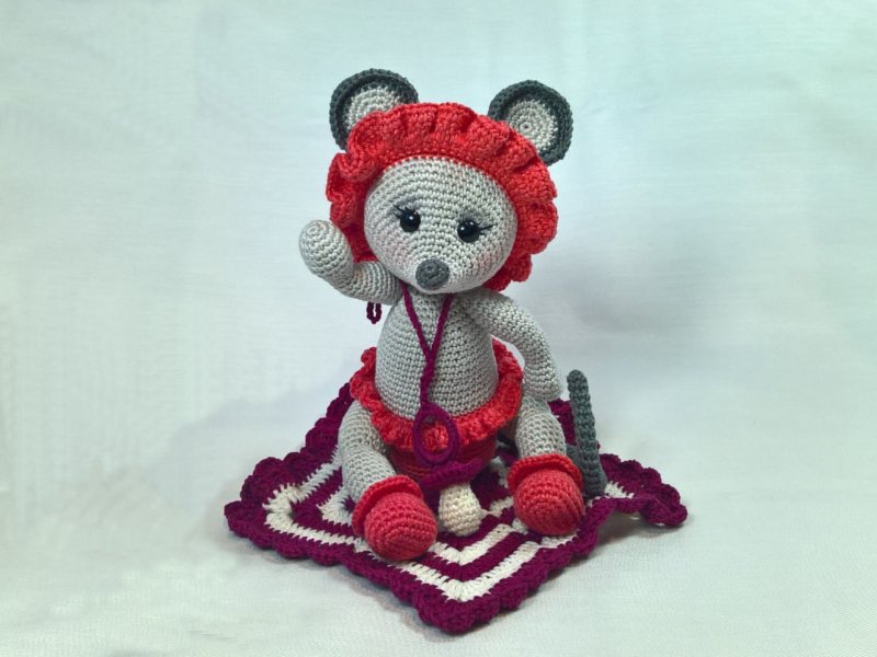 Häkelanleitung Baby Maus Lolita 2 - Bild 4