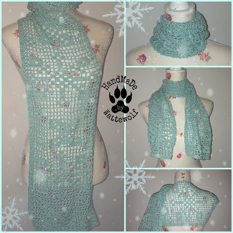 Schal Loop Snowflake - Bild 2