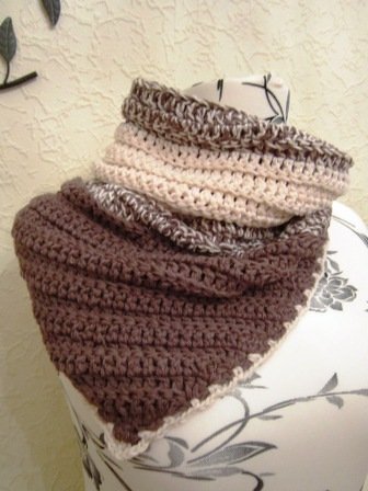 Häkelanleitung für Kragenloop # Quick &amp; Easy #