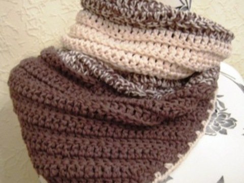 Häkelanleitung für Kragenloop # Quick & Easy #