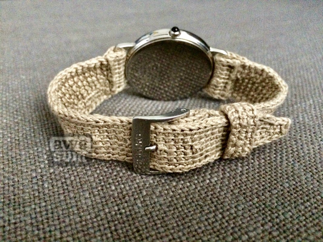 Tunesisch gehäkeltes Uhrenarmband