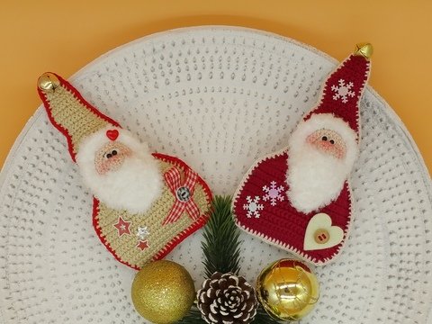 Häkelanleitung, Weihnachtsmann