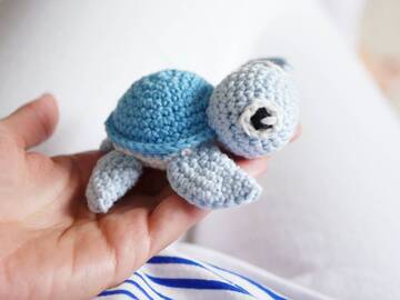 Häkelanleitung kleine Schildkröte