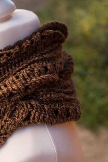 Häkelanleitung für den Herbstloop "Herbstlaub"