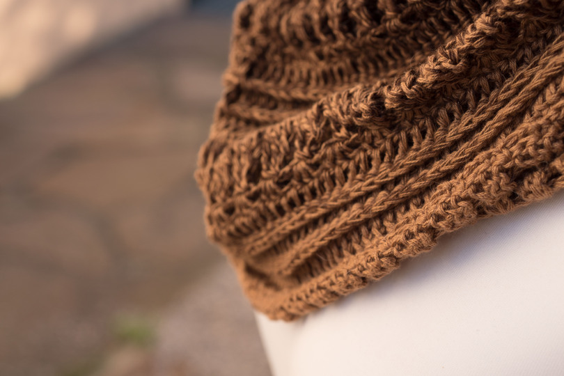 Häkelanleitung für den Herbstloop "Herbstlaub"