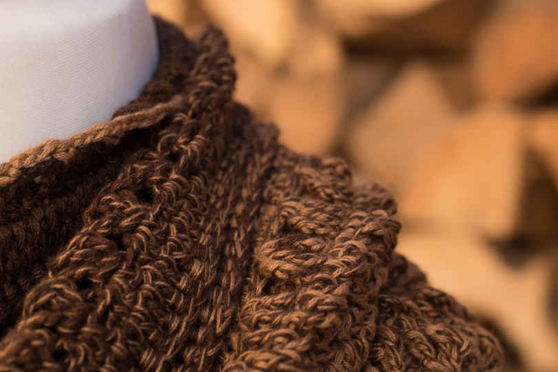 Häkelanleitung für den Herbstloop "Herbstlaub"