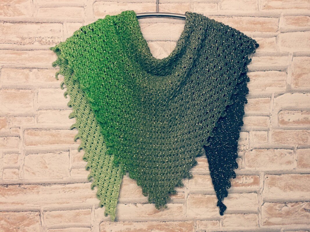 Edles Tuch "NOELLE" häkeln