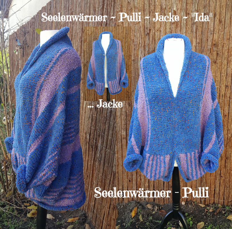 Seelenwärmer Pullover oder Jacke "Ida" - Bild 2