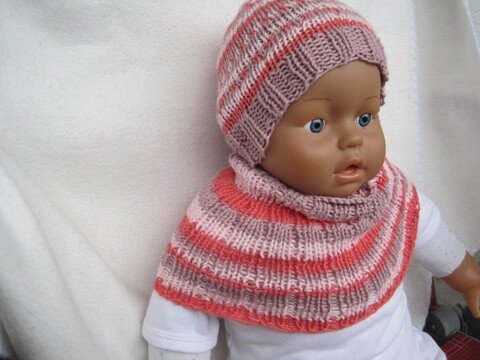 Strickanleitung Babyponcho von ca. 2-8 Monaten tragbar - Perfekt auch für Anfänger