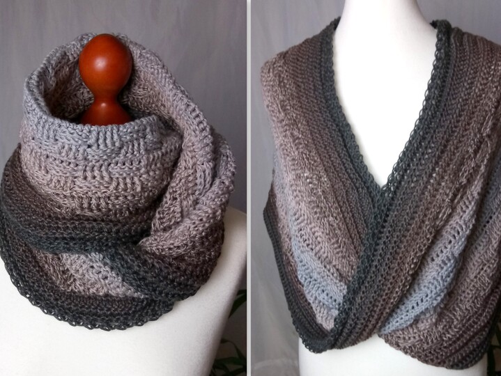 Boyfriend - Loop, ein Loop für Frauen und Männer, Häkelanleitung