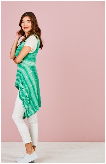 Zipfel-Top Laola aus BANDY WISH von Woolly Hugs