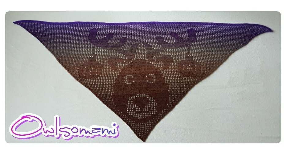 Motivtuch "Herr Renowski", Häkelanleitung