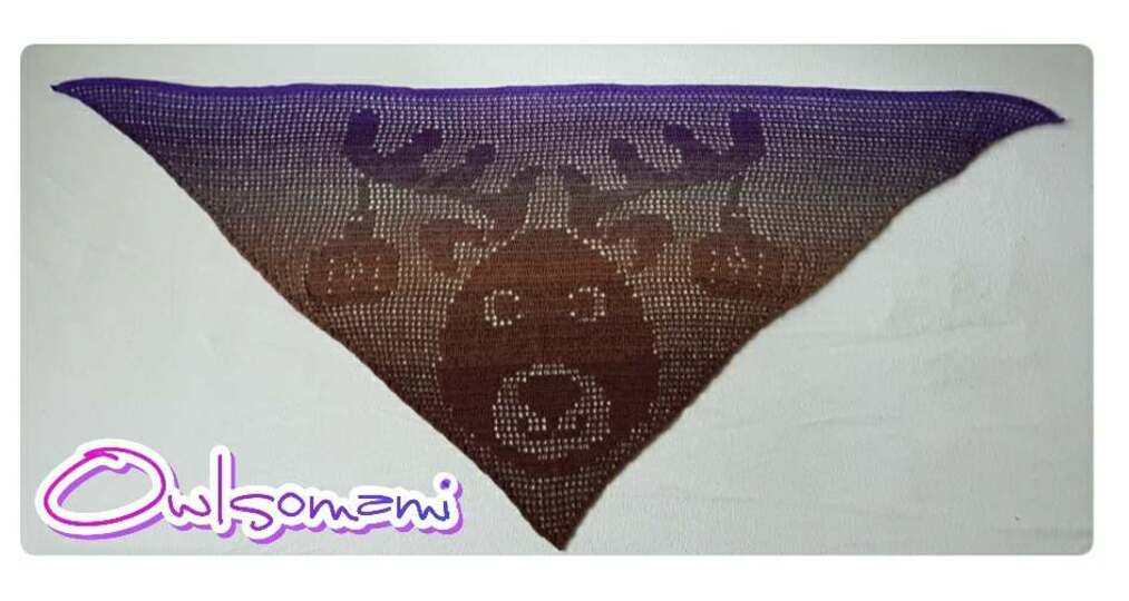 Motivtuch "Herr Renowski", Häkelanleitung