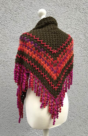 Samstagstuch mit Fransenlocken