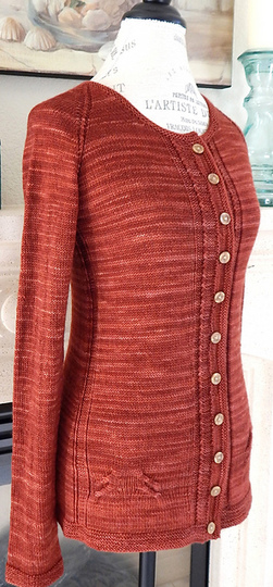 Strickanleitung Raglanjacke "Spirit of Nature"