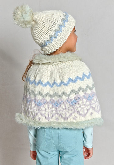 Set Madelaine: Cape und Mütze