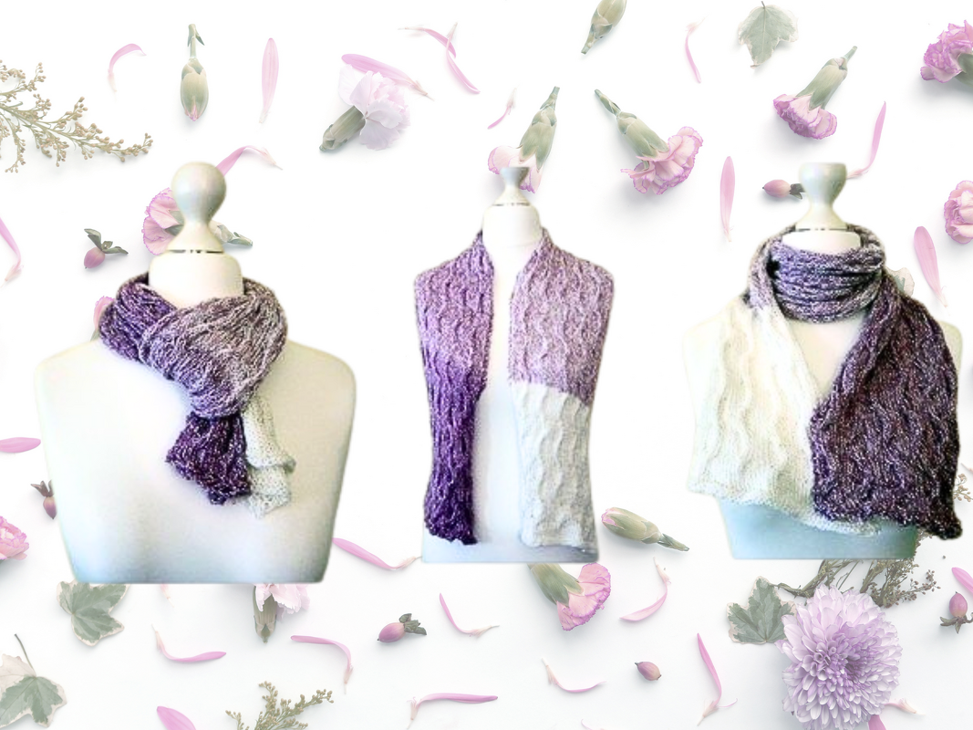 Knitting pattern cable scarf Nami - Image 9