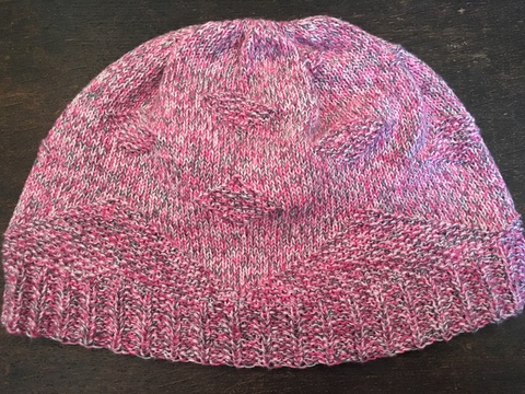 Strickanleitung Mütze Zackenraute