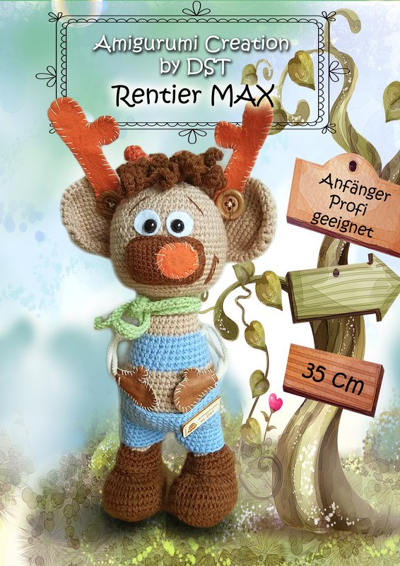 Amigurumi Creation Rentier Max