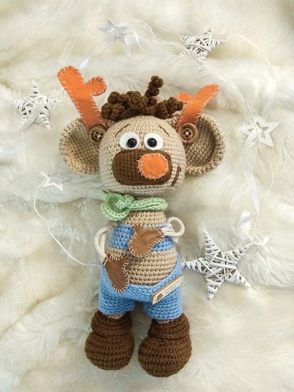 Amigurumi Creation Rentier Max - Bild 3