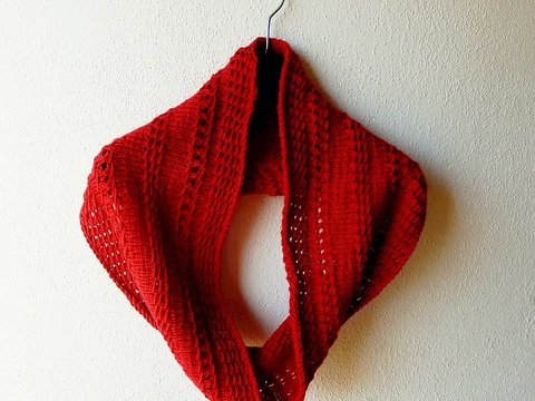 Strickmuster Loop - Schal "Gilles"