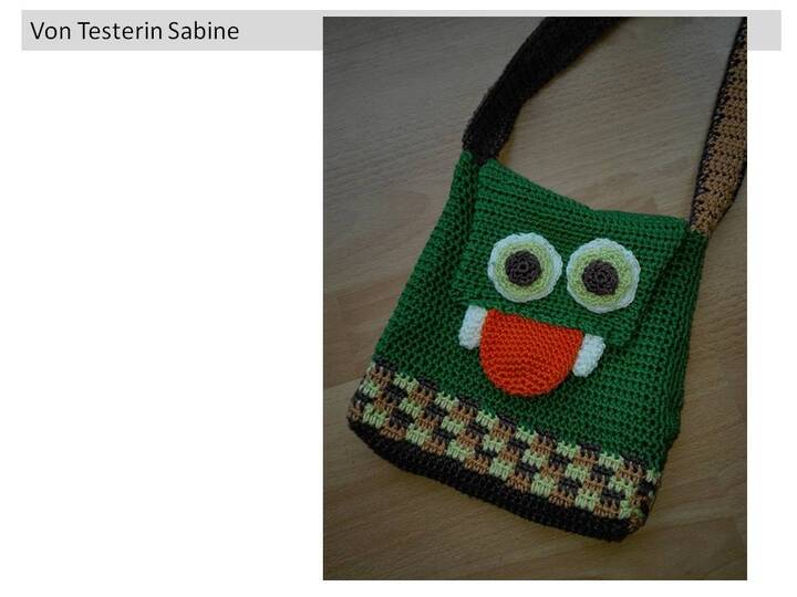 Kindertasche zum Häkeln