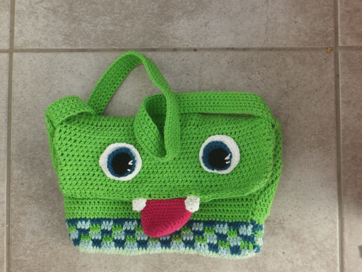 Kindertasche zum Häkeln