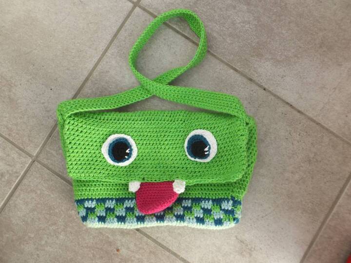 Kindertasche zum Häkeln