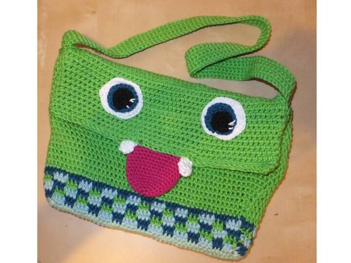Kindertasche zum Häkeln