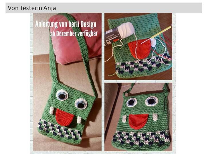 Kindertasche zum Häkeln