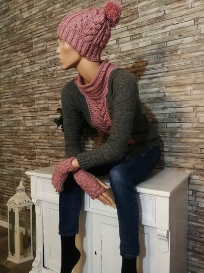 Häkelanleitung Armstulpe Rosalie