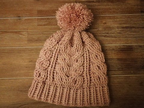 Häkelanleitung Mütze Rosalie