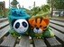 Häkelanleitung "Kinderbeutel Tiger & Panda"