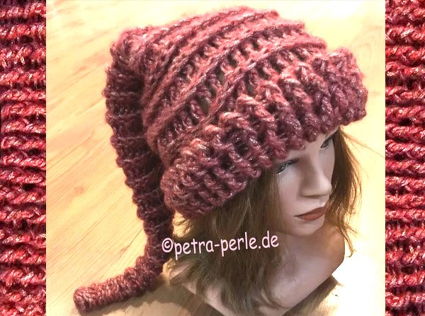 einfache  Zipfelmütze "Eleganze"