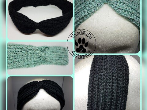 Stirnband Schleifenoptik