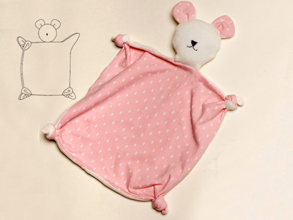 TEDDY Cuddly toy sewing pattern pdf Stuffed animal and tooth cloth