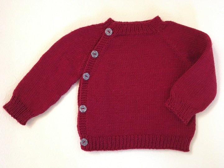 Anleitung Schlüttli, dünnere Wolle, Gr. 50/56