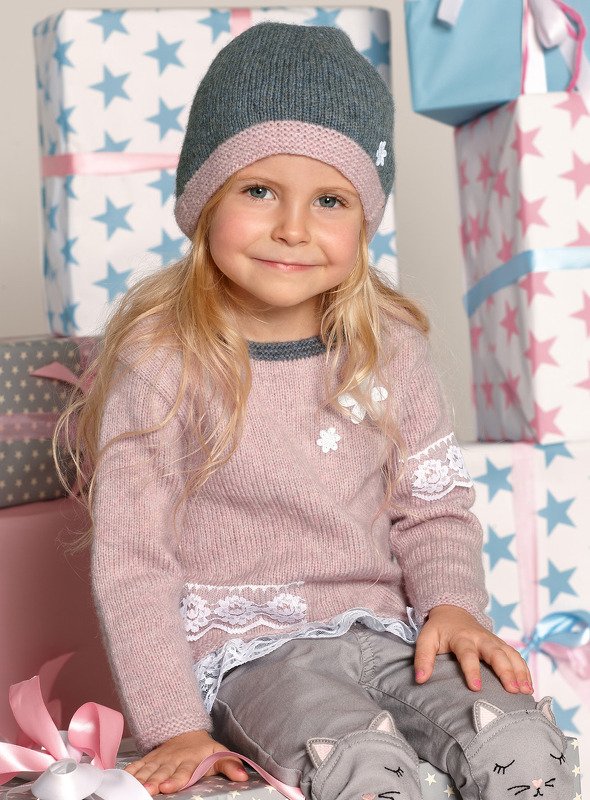 Strickanleitung Tunika Larrissa + passende Mütze