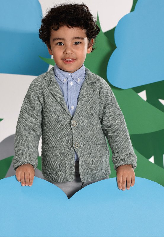 Strickjacke &amp; Schal Tibor