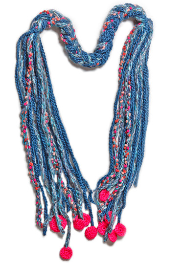 Häkelanleitung Schal aus Häkelschnüren Nuria