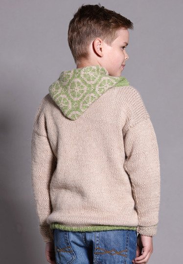 Strickanleitung Kapuzenpulli Gerome