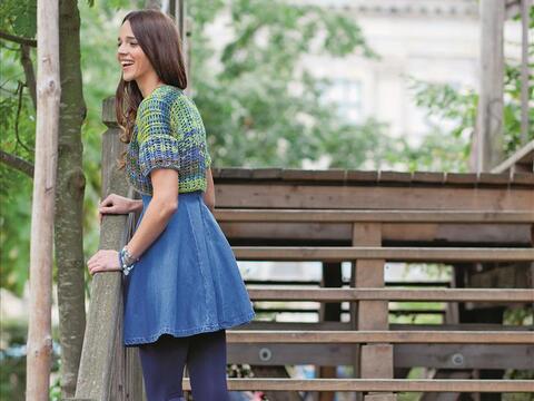 Strickanleitung Bolerojäckchen