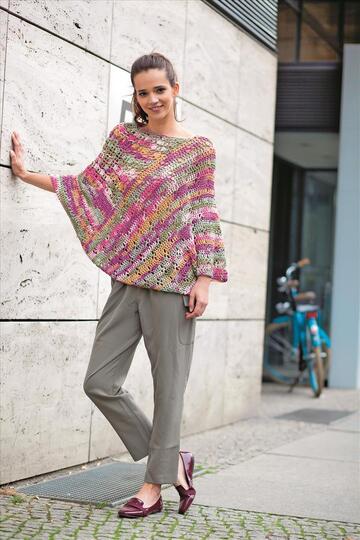 Häkelanleitung Poncho