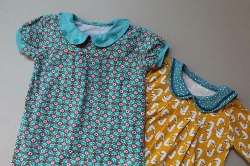 Rita Mädchenkleid im Retrostil Gr. 80-140