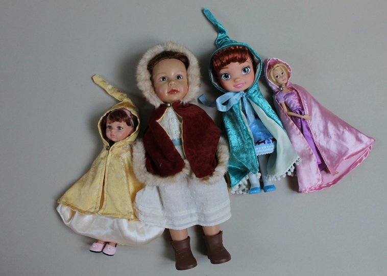 Princess Puppenumhang 3 Größen