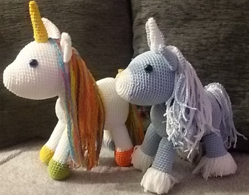 Einhorn "Rainbow" und "Little Cloud" - Bild 2