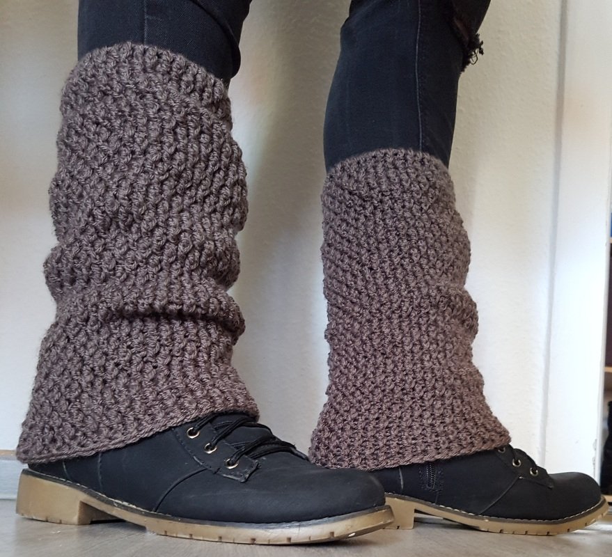 Häkelanleitung Stulpen für Beine für alle Größen - Bild 2