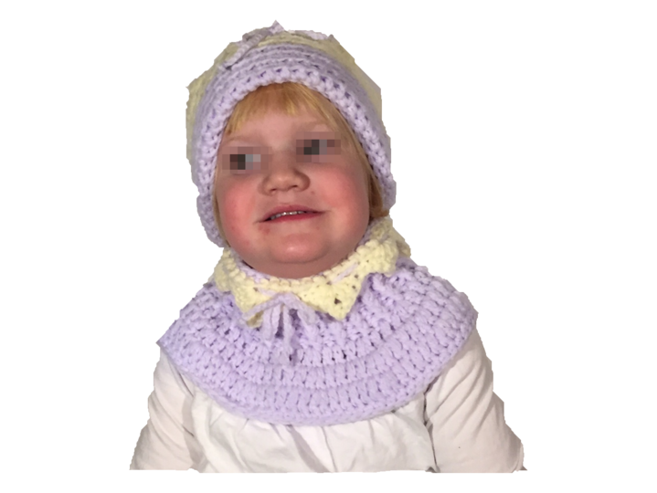 Kronenmütze + Schalkragen Häkelanleitung alle Größen und Garne