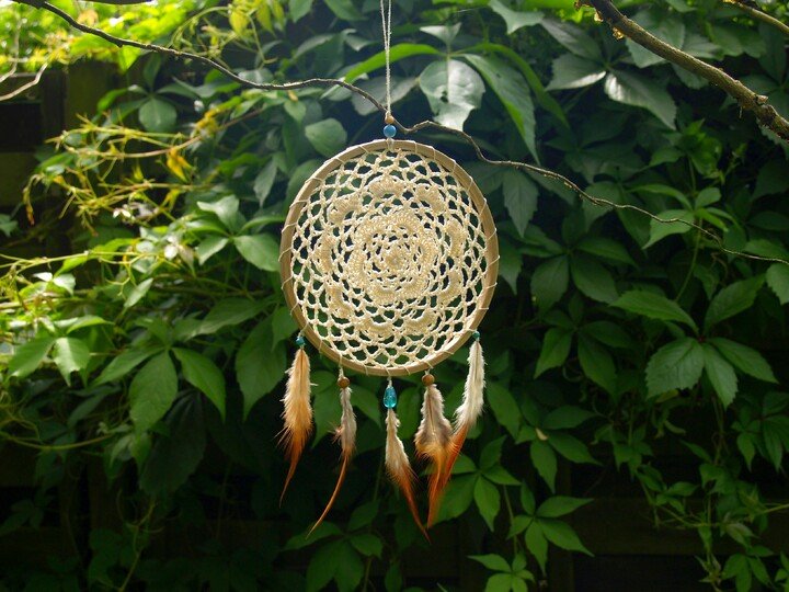 Häkelanleitung Traumfänger